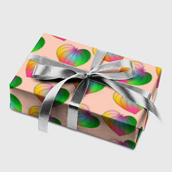 Бумага для упаковки Цветной листик, цвет: 3D-принт — фото 2