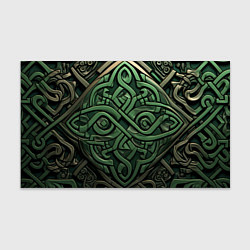 Бумага для упаковки Симметричный узор в ирландском стиле, цвет: 3D-принт