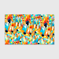 Бумага для упаковки Кисти художника, цвет: 3D-принт