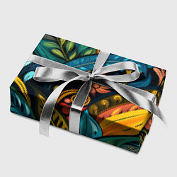 Бумага для упаковки Растительный узор в бразильском стиле, цвет: 3D-принт — фото 2