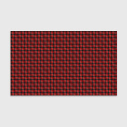 Бумага для упаковки Классическая красная клеточка, цвет: 3D-принт
