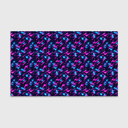 Бумага для упаковки Неоновый бум, цвет: 3D-принт