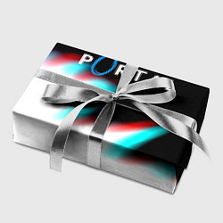 Бумага для упаковки Portal game blink color, цвет: 3D-принт — фото 2