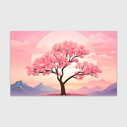 Бумага для упаковки Вишневое дерево в полном цвету, цвет: 3D-принт