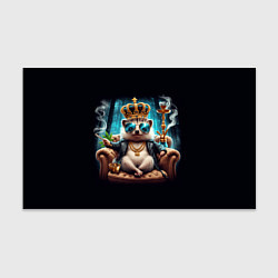 Бумага для упаковки Ёжик в тумане с дымом кальяна, цвет: 3D-принт