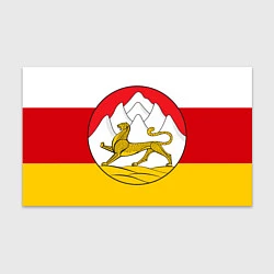 Бумага для упаковки Осетия флаг и герб, цвет: 3D-принт