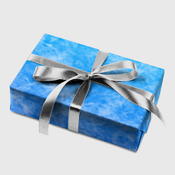 Бумага для упаковки Дым на голубом фоне, цвет: 3D-принт — фото 2