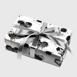 Бумага для упаковки Брызги и капли в форме сердечки, цвет: 3D-принт — фото 2