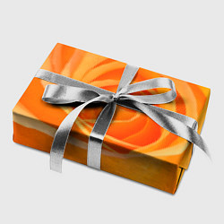 Бумага для упаковки Оранжевая роза - woman, цвет: 3D-принт — фото 2