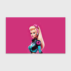 Бумага для упаковки Кукла Барби - киберпанк, цвет: 3D-принт