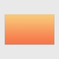 Бумага для упаковки Градиент солнечный жёлто-оранжевый приглушённый, цвет: 3D-принт
