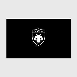 Бумага для упаковки AEK fc белое лого, цвет: 3D-принт