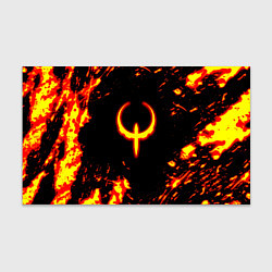 Бумага для упаковки Quake fire logo, цвет: 3D-принт