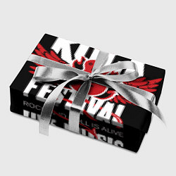 Бумага для упаковки Rock festival - live music, цвет: 3D-принт — фото 2