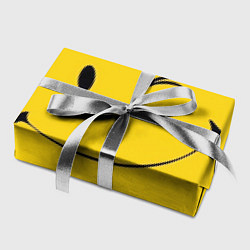 Бумага для упаковки Смайл желтый, цвет: 3D-принт — фото 2