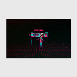 Бумага для упаковки MAC-10 Neon Rider - CS:GO, цвет: 3D-принт