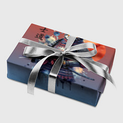 Бумага для упаковки Кот самурай - бусидо, цвет: 3D-принт — фото 2