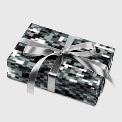 Бумага для упаковки Камуфляжные пиксели текстура, цвет: 3D-принт — фото 2