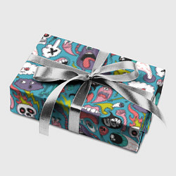 Бумага для упаковки Тьфу ты монстры, цвет: 3D-принт — фото 2