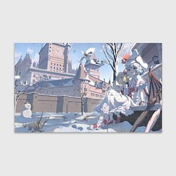 Бумага для упаковки Touhou Project Ремилия Скарлет Фландр Скарлет в зи, цвет: 3D-принт