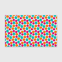 Бумага для упаковки Паттерн с цветными пузырями, цвет: 3D-принт