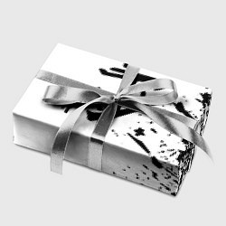 Бумага для упаковки Doom logo краски чёрные, цвет: 3D-принт — фото 2