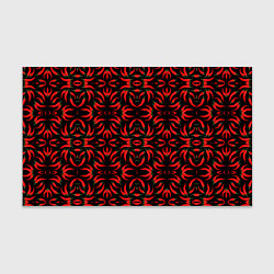 Бумага для упаковки Узоры из красных чили перчиков, цвет: 3D-принт