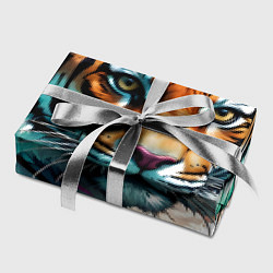 Бумага для упаковки Серьезный тигр, цвет: 3D-принт — фото 2