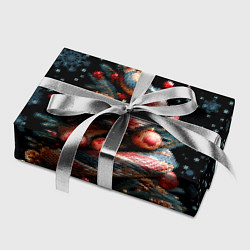 Бумага для упаковки Ёлка змея, цвет: 3D-принт — фото 2