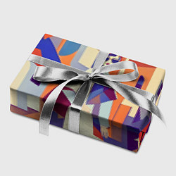 Бумага для упаковки Кубизм абстрактный город, цвет: 3D-принт — фото 2