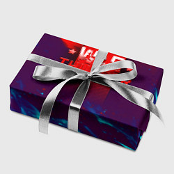 Бумага для упаковки Вартандер неоновый огонь, цвет: 3D-принт — фото 2