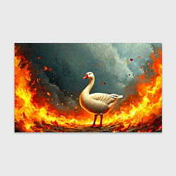 Бумага для упаковки Гусь в огне, цвет: 3D-принт