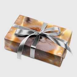 Бумага для упаковки Лисица и блестящий снег, цвет: 3D-принт — фото 2