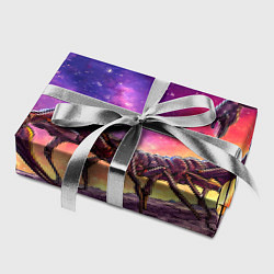 Бумага для упаковки Скорпион в космосе, цвет: 3D-принт — фото 2
