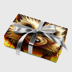 Бумага для упаковки Еж в огне, цвет: 3D-принт — фото 2