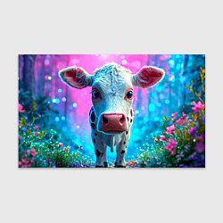 Бумага для упаковки Коровка в сказочном лесу, цвет: 3D-принт