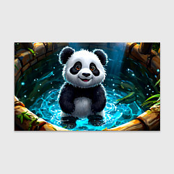 Бумага для упаковки Панда в колодце, цвет: 3D-принт