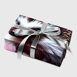 Бумага для упаковки Ежик в розовом свете, цвет: 3D-принт — фото 2