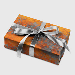 Бумага для упаковки Абстракция - orange-gray sandstorm, цвет: 3D-принт — фото 2