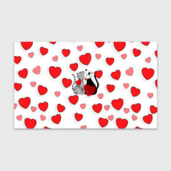 Бумага для упаковки Атмосфера любви, цвет: 3D-принт