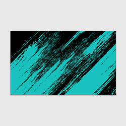 Бумага для упаковки The color is black and light blue, цвет: 3D-принт
