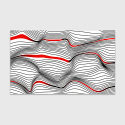 Бумага для упаковки По красной линии, цвет: 3D-принт