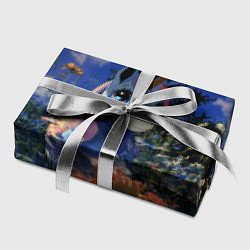 Бумага для упаковки Синий единорог в кустах, цвет: 3D-принт — фото 2