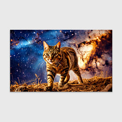 Бумага для упаковки Пиксибоб в космосе, цвет: 3D-принт