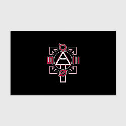 Бумага для упаковки 30 Seconds to Mars - poster, цвет: 3D-принт