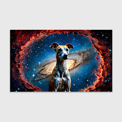 Бумага для упаковки Уиппет в космосе, цвет: 3D-принт