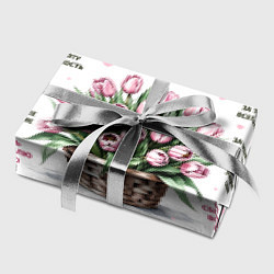 Бумага для упаковки Любимой подруге, цвет: 3D-принт — фото 2