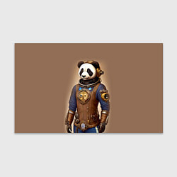 Бумага для упаковки Крутой панда в стиле стимпанк, цвет: 3D-принт
