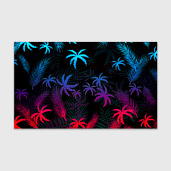Бумага для упаковки Тропики градиент, цвет: 3D-принт