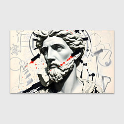 Бумага для упаковки Античный портрет зарисовки, цвет: 3D-принт